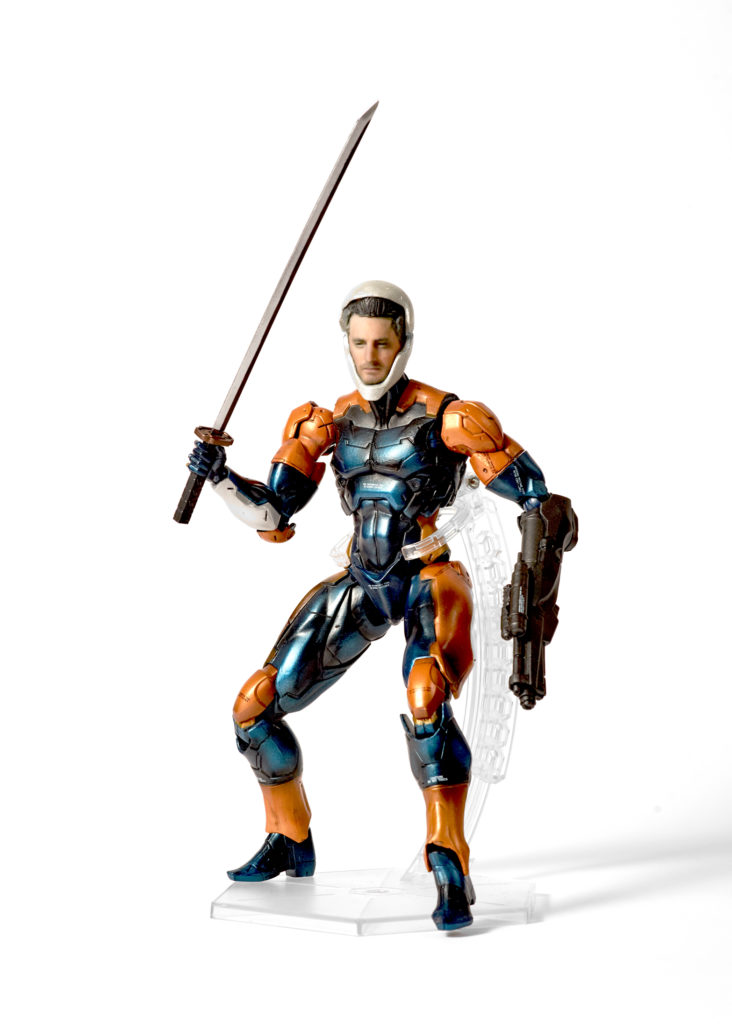 grey fox action figure